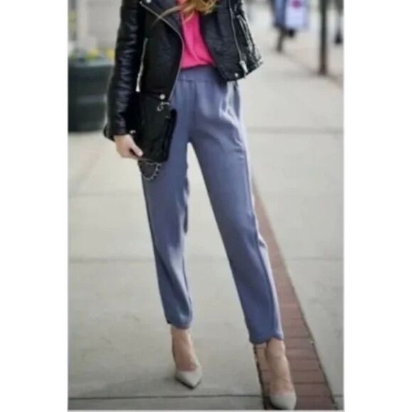 J. Crew Pull On Elastic Waist Reese Tulip Hem Jogger Size 6 - Picture 1 of 10